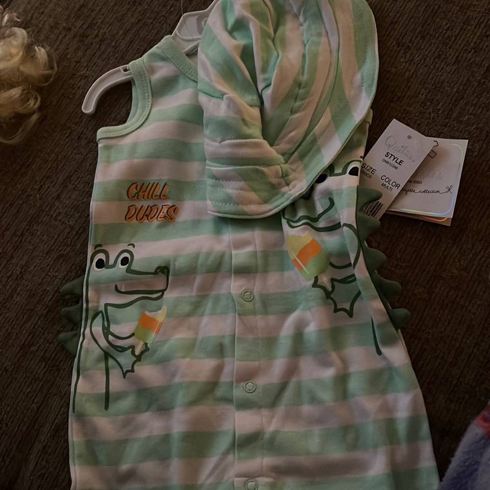 Baby boy outfit with hat